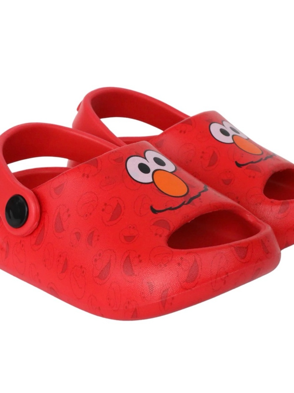 Sesame Street Red Elmo Kids Clogs/Sandals with Character Socks included - Picture 5 of 8